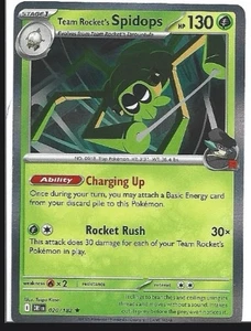 Team Rocket's Spidops 020/182 Sv10: Destined Rivals Holo - Picture 1 of 1