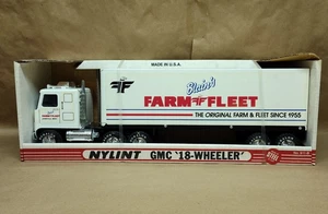 Nylint Blain's Farm Fleet GMC Cab Over Semi Truck Tractor Trailer Janesville WIS - Picture 1 of 12