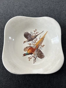 Lord Nelson Vintage Pottery Flying pheasants Trinket Dish - Picture 1 of 6
