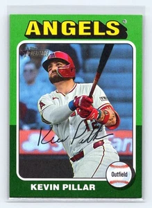 2024 Topps Heritage #561 Kevin Pillar Green Border - Picture 1 of 2