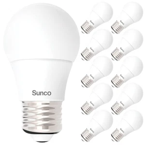 Sunco 10 Pack A15 Light Bulb LED, Dimmable Refrigerator Appliance Bulbs, 800 ... - Picture 1 of 8