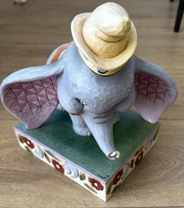 Jim Shore Disney Figurine - Dumbo and Timothy Forever Together Missing Tim - Picture 1 of 5