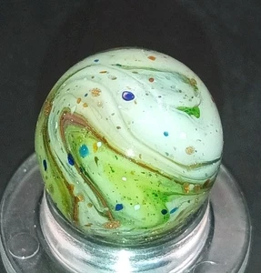 D.A.S. FABB ABLAZE Confetti Lutz Marble .73 Mint - Picture 1 of 7