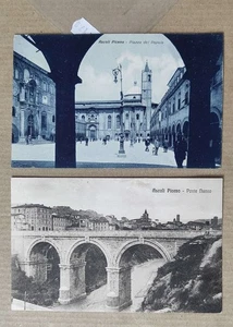 ASCOLI PICENO CITTA'-LOTTO 2 CARTOLINE-C99-178 - Picture 1 of 1