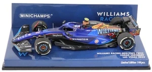 Minichamps Williams F1 FW45 #2 Las Vegas GP 2023 - Logan Sargeant 1/43 Scale - Picture 1 of 4