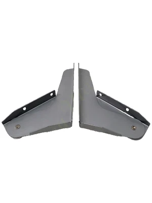 Attwood Marine Silver Powder Coated Aluminum Folding Seat Hinge Seat Pair - Image 1 of 4