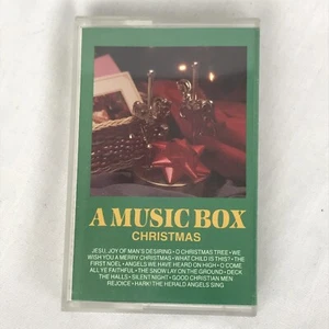 A Music Box Christmas Cassette Tape Winter Sounds 1989 EDI - Picture 1 of 4