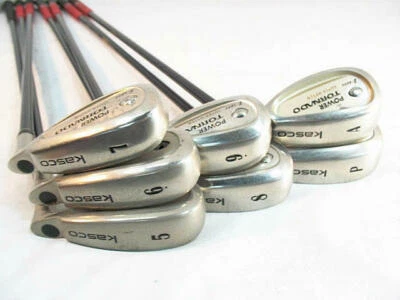 KASCO POWER TORNADO E-SPEC LADIES WOMENS 7PC L-FLEX IRONS SET GOLF CLUBS - Image 1 of 3
