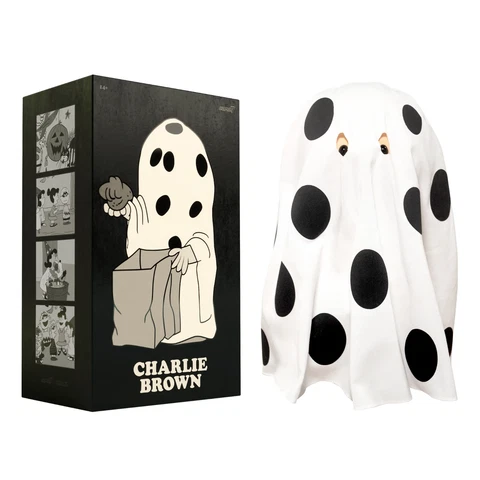 Super7 Peanuts Supersize - Charlie Brown (Ghost Sheet) 16 Inch Figure Cover