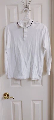 Boys Old Navy Long Sleeve White Shirt Size 12 - Image 1 of 4