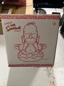 Kidrobot® The Simpsons™ Homer Buddha 6" Inch Figure Multicolor Original - Picture 1 of 3