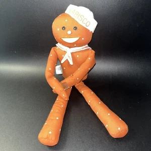 Nabisco MISTER MR SALTY Promo Brezel Doll Hang Hook Loop Plush Russ Berrie Vintage - Bild 1 von 8
