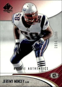 A7893- 2006 SP Authentic #157 Jeremy Mincey RC /1399 - Picture 1 of 2