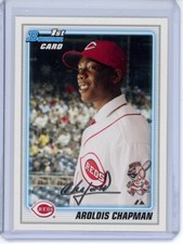 2010  Bowman #BP10 Aroldis Chapman Paper 1st