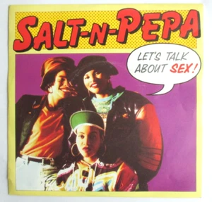 SALT-N-PEPA - SP (7") "LET'S TALK ABOUT SEX!" - Bild 1 von 2