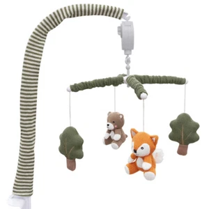 Living Textiles Baby/Children's Musical Fabric Mobile Play Set Forest Retreat - Picture 1 of 7