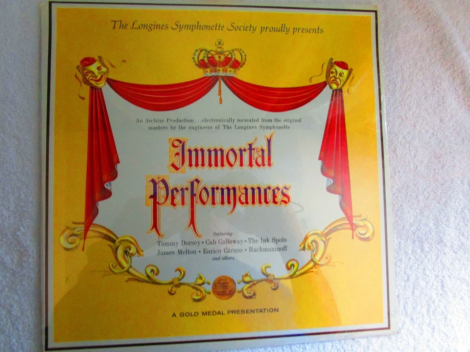  The Longines Symphonette Society Presents Immortal Performances Vinyl LP NEW - Image 1 of 1