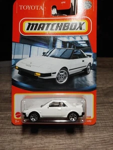 2021 Matchbox #14 1984 Toyota MR2 Scheinwerfer Down Version - Bild 1 von 4