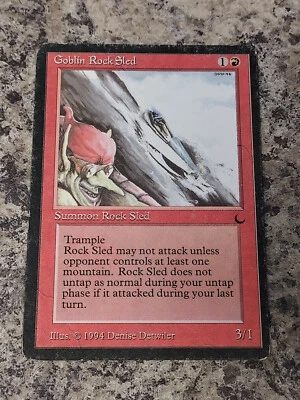 Goblin Rock Sled - Magic the Gathering MTG The Dark - Image 1 of 3