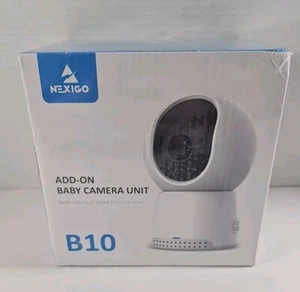 NexiGo B10 Blue Add-On Baby Camera Unit, 720P HD Resolution, 2-Way Audio - Picture 1 of 6
