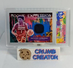Anthony Edwards 2020-21 Court Kings Rookie Expressions SP Minnesota HGA 9.0 MINT - Picture 1 of 2