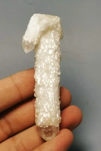 Natürlicher Himalaya SELTEN ROH natürlicher lemurischer Quarz Kristallspitze - Bild 1 von 12