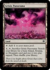 4x Grixis Panorama NM-Mint, English Shards of Alara MTG Magic