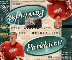 2005/06 Upper Deck Parkhurst Hockey 36 Pack Box