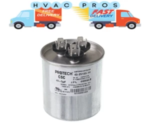43-25133-14 Rheem Ruud Replacement Run Capacitor 40uf 5uf 440VAC - Picture 1 of 2