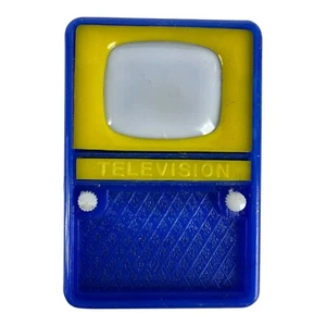 Mirino Erotica Pinup Girl Mini 2,5" TV Televisore Slide Viewer anni '40 Raro - Foto 1 di 5