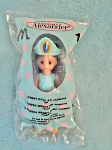💙 Vintage 2004 🍃🌸Wendy Doll As Jasmine🌸🍃 Aladdin McDonalds  - Picture 1 of 5