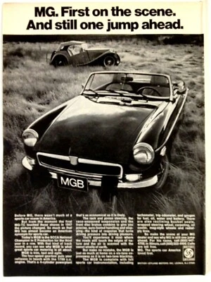 Anuncio impreso MG MGB 1975  Foto 1 de 2