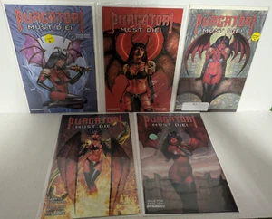 Purgatori must die! Lot #1-3B 4A 5B Complete Set Free Ship Deals Below / Save $$ - Picture 1 of 6