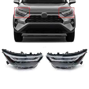 Conjunto de faros LED para Toyota RAV4 XLE 2022-2024 par lateral buzo y pasajero - Imagen 1 de 11