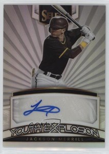 2023 Select Youth Explosion Signatures Silver Prizm /99 Jackson Merrill Auto