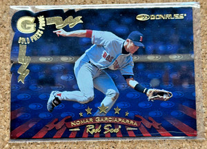 1998 DONRUSS BASEBALL GOLD PRESS PROOF DIE-CUT #57 NOMAR GARCIAPARRA 1/500