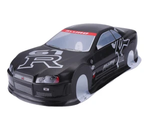 1/10 Rc Car Onroad Touring Body Shell Gtr For Tamiya TT02 TT01E Hpi Rs4 Sprint2 - Picture 1 of 12