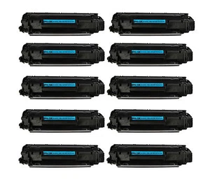 10 PK C128 3500B001AA Toner Cartridge Lots for Canon 128 ImageClass D530 MF4770n - Picture 1 of 11