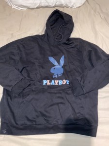 Playboy Black Hoodies for Men for Sale 