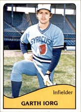 1979 Syracuse Chiefs TCMA #12 Garth Iorg Arcata California CA Baseball Card