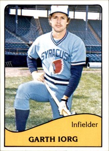 1979 Syracuse Chiefs TCMA #12 Garth Iorg Arcata California CA Baseball Card