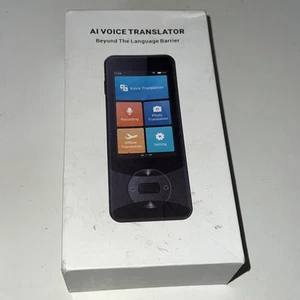 AI Voice Translator W10 127 Languages 3" Touchscreen Used - Picture 1 of 6