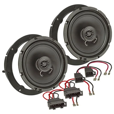 TOMZZ AUDIO Kit installazione altoparlanti adatto per Seat Altea Mii Ateca Toledo Ibiza adattatore DIN