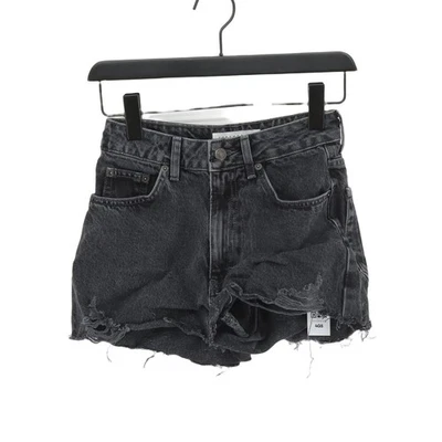Topshop Women's Shorts UK 6 Grey Cotton with Polyester Mom - Image 1 of 4
