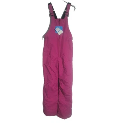 NUEVO Columbia Jóvenes Niñas Snowslope II Babero Fuscia Rosa Pantalones de Esquí Talla XL 18-20  Foto 1 de 4