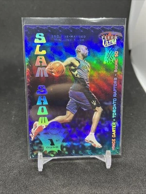 Vince Carter 2000-01 Fleer Ultra Slam Show Platinum 045/100 Foto 1 de 2