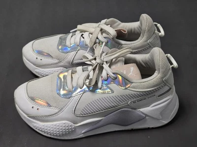 Puma RS-X Mujer Talla 6 Blanco Atlético Correr Caminar Zapatos 374209-01 Foto 1 de 4