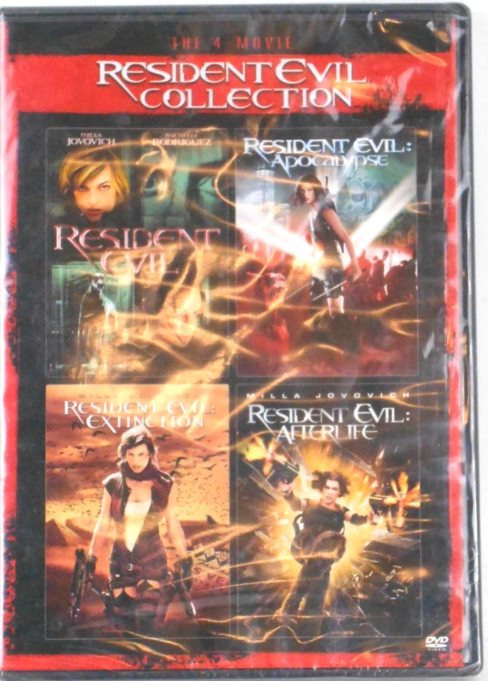 Resident Evil: The Complete Collection 6 Film Set On 4-Disc DVD - Image 1 of 1