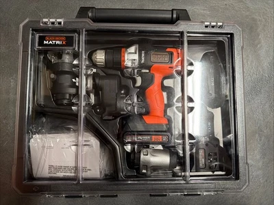 BLACK+DECKER Matrix (TM) 20V Max* 6-Tool Combo Kit With Case - BDCDMT1206KITC - Image 1 of 3