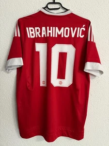 Camiseta Zlatan Ibrahimovic #10 Camiseta Manchester United Adidas M Camiseta Fútbol - Imagen 1 de 4